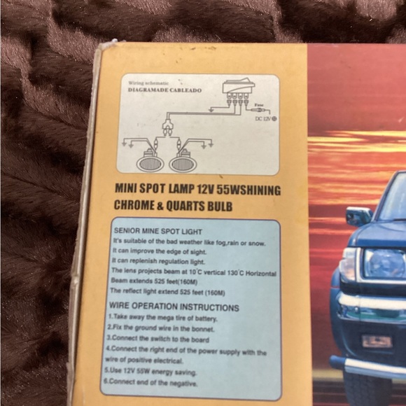 Multi reflector lamp,super mini lamp for 12v cars - Picture 4 of 5